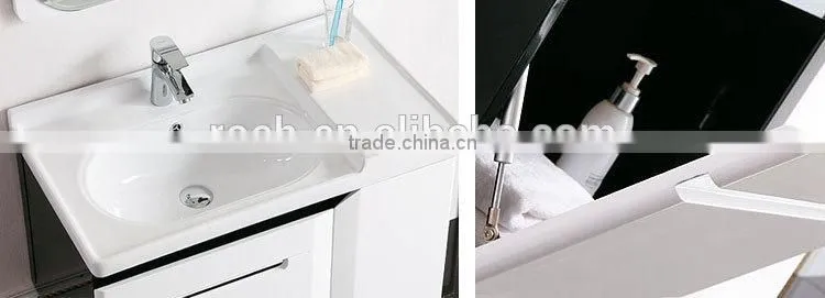 ROCH 2007 Top Wood Bathroom Cabinet Drop in Sink Cabinet