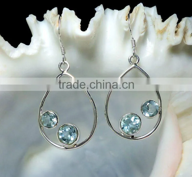 Amethyst Bezel Earrings, gemstone jewelry, silver jewelry