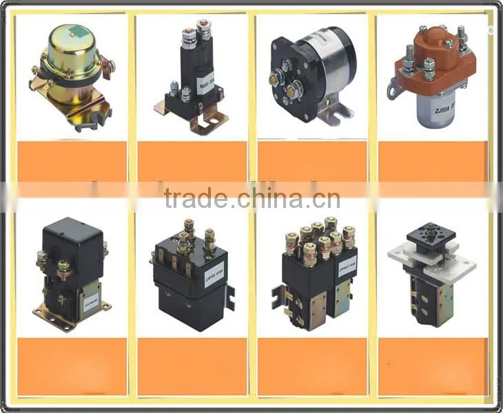 power DC contactor used for locomotives