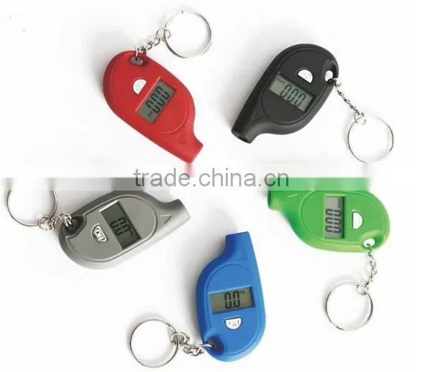 2psi 150psi Mini Key chain Digital Tire Pressure Gauge