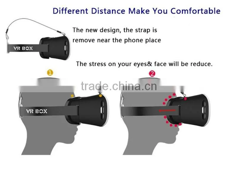 Google Cardboard Version Virtual Reality 3D Glasses VR Headset 3D vr box
