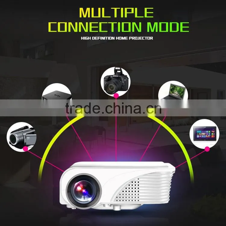 Wholesale 1800Lumens Cheap Mini LED 1080p HD Projector S320 Smart Outdoor Used Projectors Screens