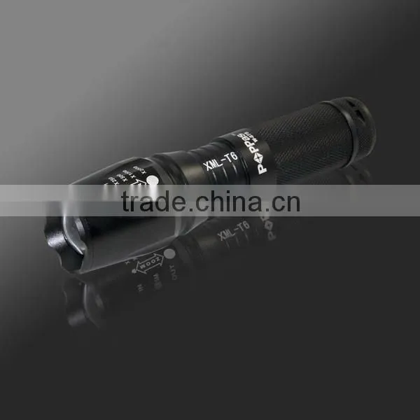 Super Bright Aluminium rechargeable long distance torch