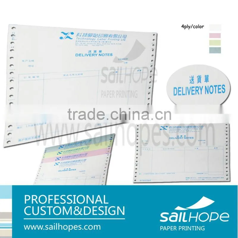 best selling consignment note printing from paper mill