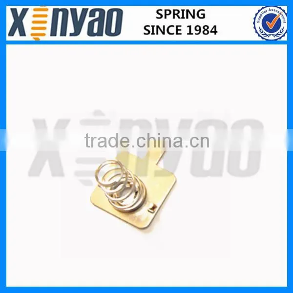 Gold-Plated AA Spring Battery Contacts