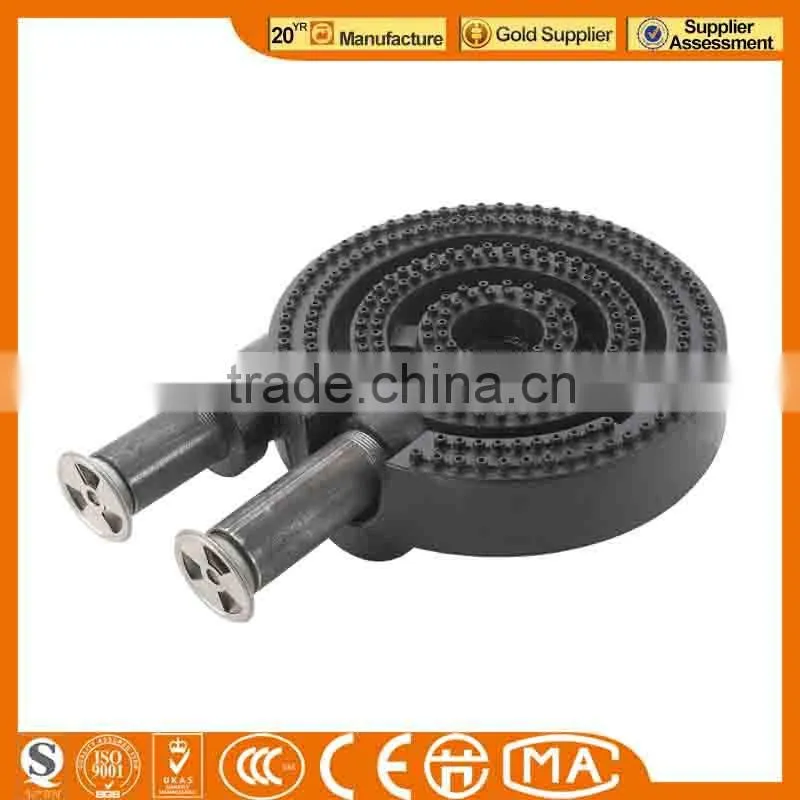 new design commercial natural gas burner with three ring (wok gas burner)