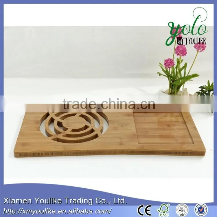 Natural bedroom laptop desk bamboo laptop desk