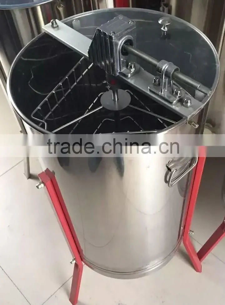 Trade Assurance! High Quality stainless steel manual type Honey Extractor with 2 frames,3 frames, 4 frames