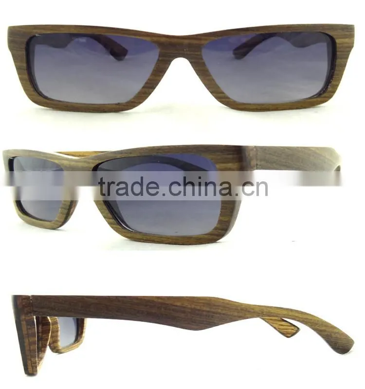 Beautiful Natural Color Wooden Sunglasses Wholesale China