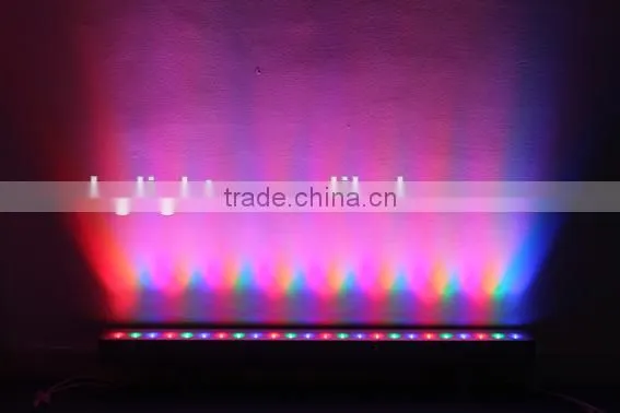 IP65 RGB DMX512 Control /CE RoHS FCC Certificates outdoor lighting/ led wall washer