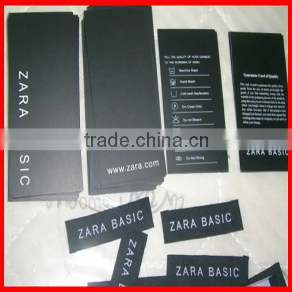 Fancy Clothing Jeans Hang Tags Wholesale Handamde
