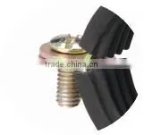 SUPERFINES SINGLE PIPE CLAMPS M6 WITH RUBBER