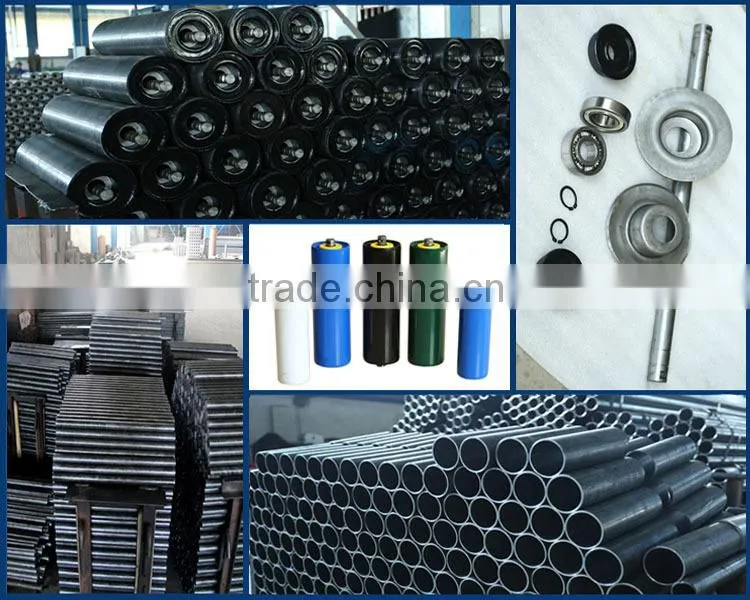 Conveyor trough idler roller
