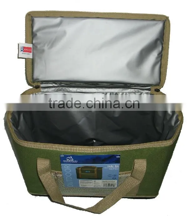 collapsible 4 person insulate picnic bag with handle