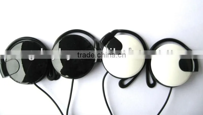 High-end sound performance comfortable stylish stereo clip-on mp3/mp4 earphone, earpiece, headset