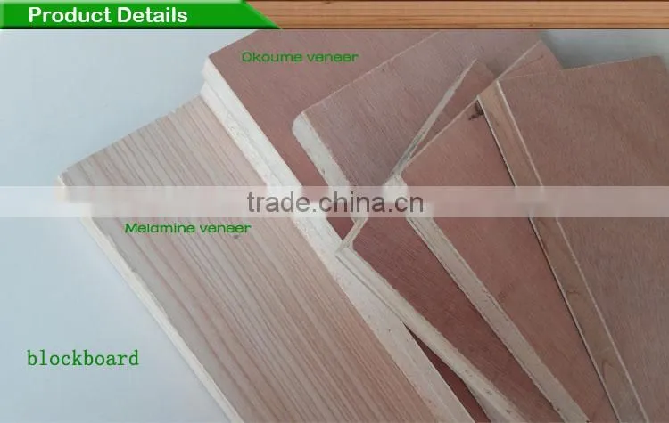 kinds of blockboards export from China online/core-board for wood furniture/laminated wood board