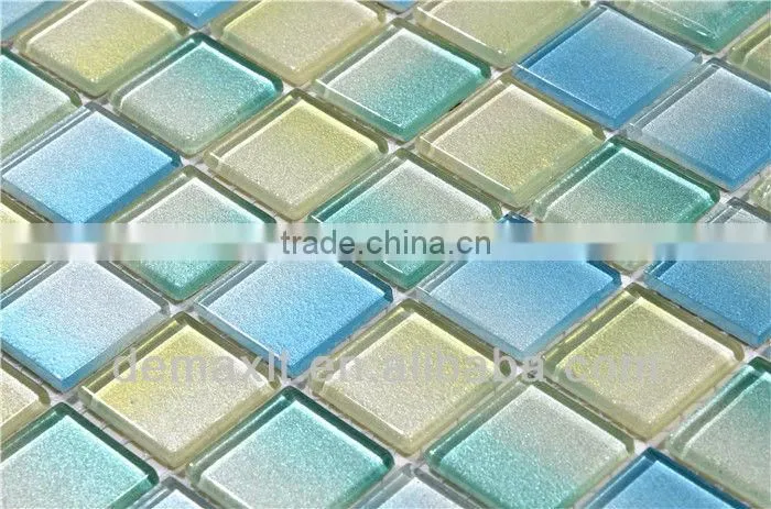 European Style Brown Crystal Glass Strips For Wall Decoration Make In China