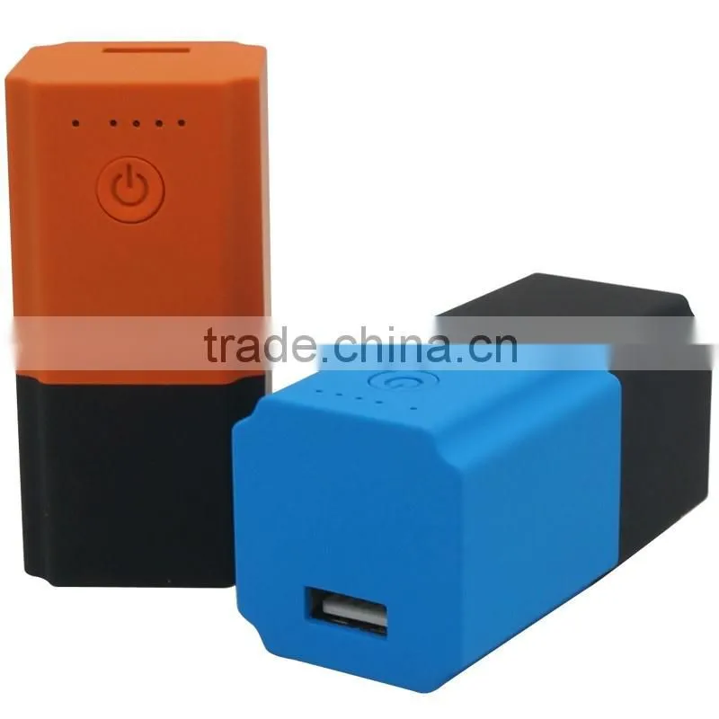 Direct charging mobile charger new power bank rectangle shape