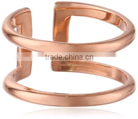 Jewelry In Silver Three Line Midi Knuckle Ring Set