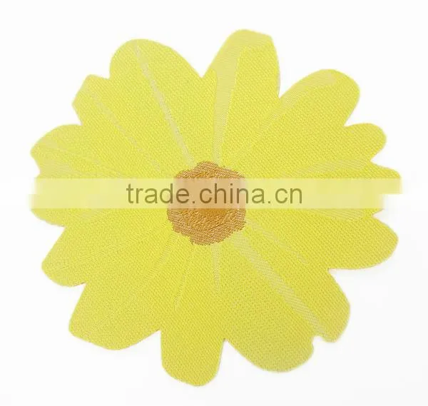 Polyester Garment Laser Cut Woven Badge