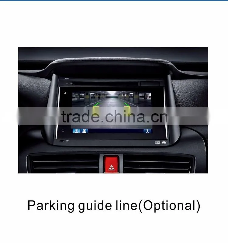 Parking guide lines 480TVL hd backup camera with wide angle