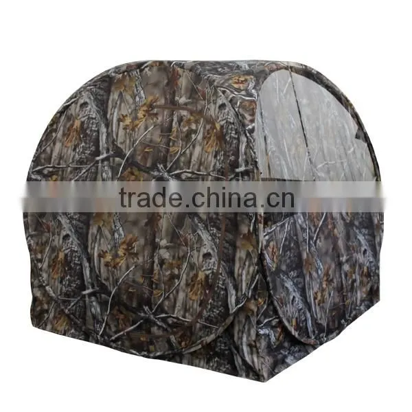FB408 One Man Camo Hunting Blind Tent