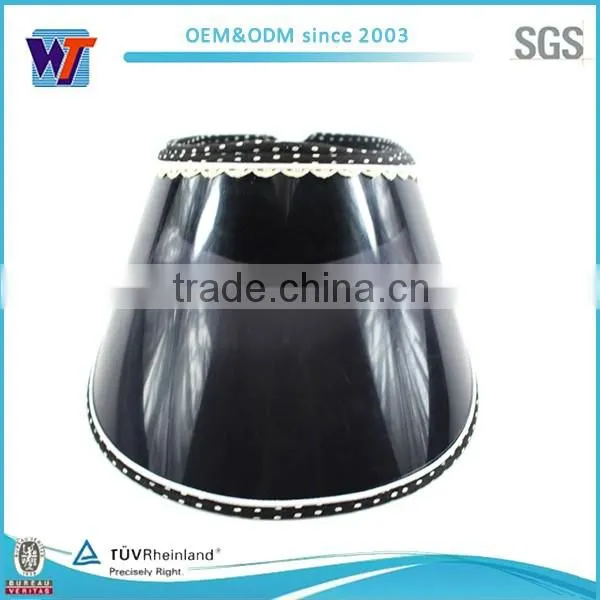 Black Embroidery Cheap Sports Sun Visor Cap WT-VC001