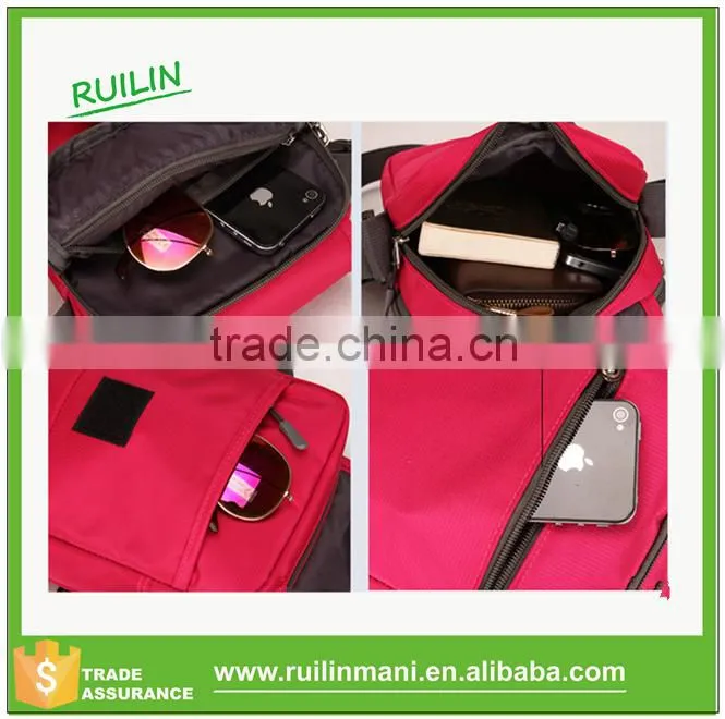 Fanny bright colored satchel for gym shoulder school bag
