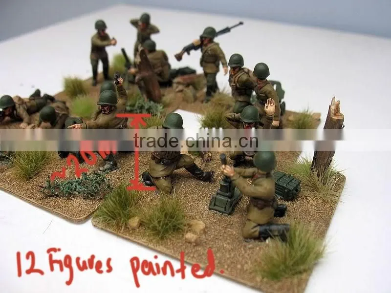 Resin soldiers