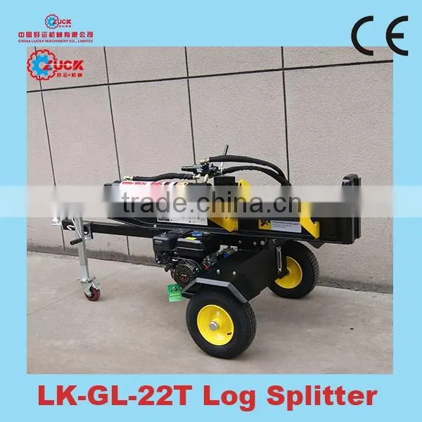 LK-GL-22T low price gasoline log splitter for sale