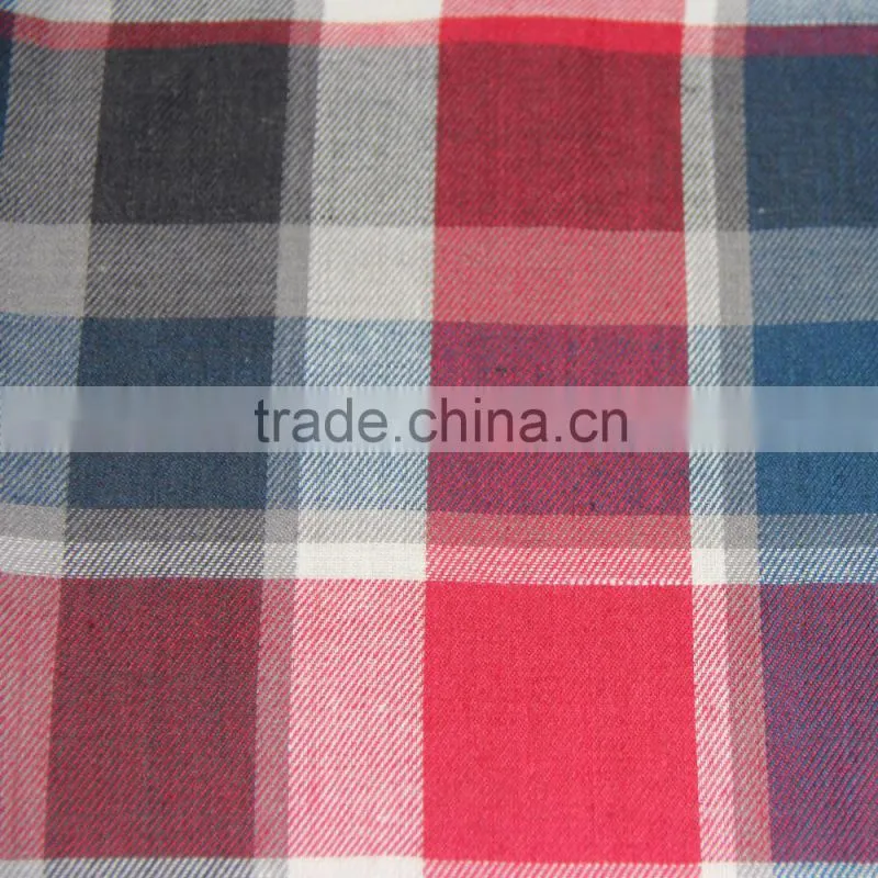 TC yarn dyed fabric
