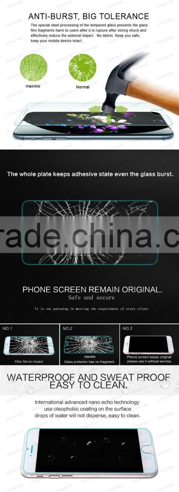 9h Tempered Glass Screen Protector,For Iphone 7 Screen Protector