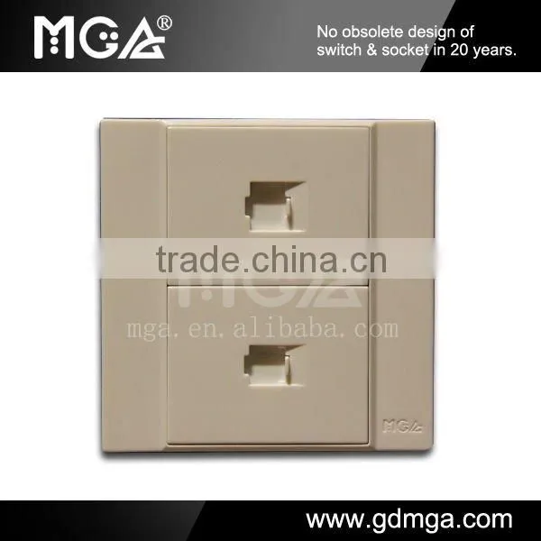 MGA Q7L Series Q-E01 L RJ11 Tel socket