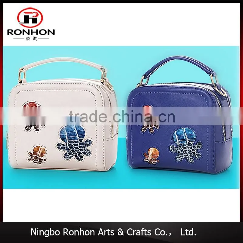 2016 New innovative products lady embroidery handbag small shopping bag