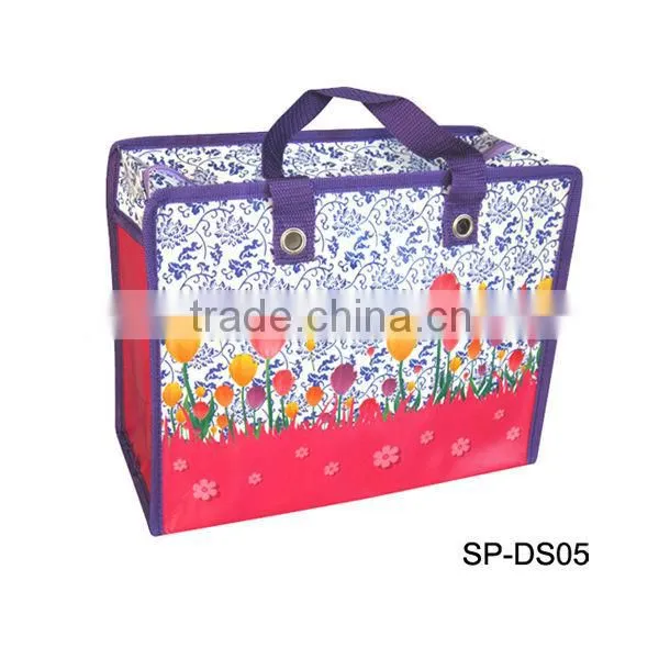 2016 New PP Non Woven Plastic Women Waterproof Shopping Bags Factory SP-DS