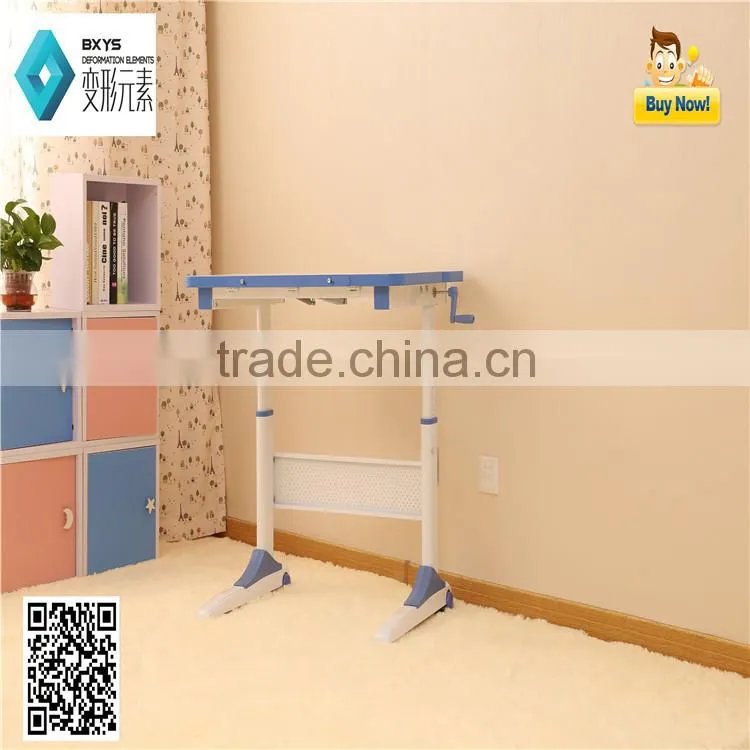 rm learning table with lamp/mdf table made in China