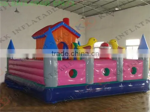 witch theme inflatable caslte for children