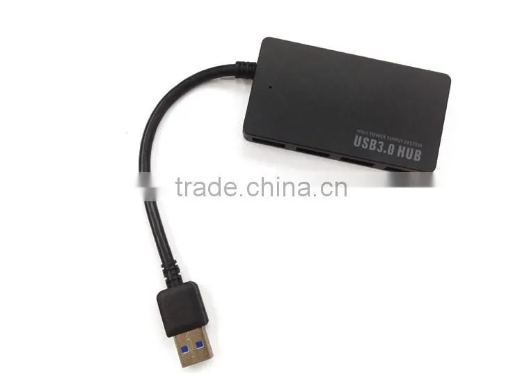 2015 newest good quality 5Gbps high speed usb 3.0 hub 4 ports USB Splitter Adapter For PC Laptop good sale in market