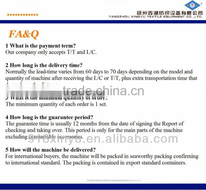 good quality of ZRD(YT) series fishing net machine