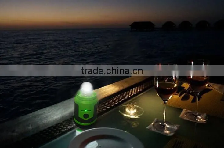 led Portable Emergency led Camping Lantern with rechargeable lithium battery
