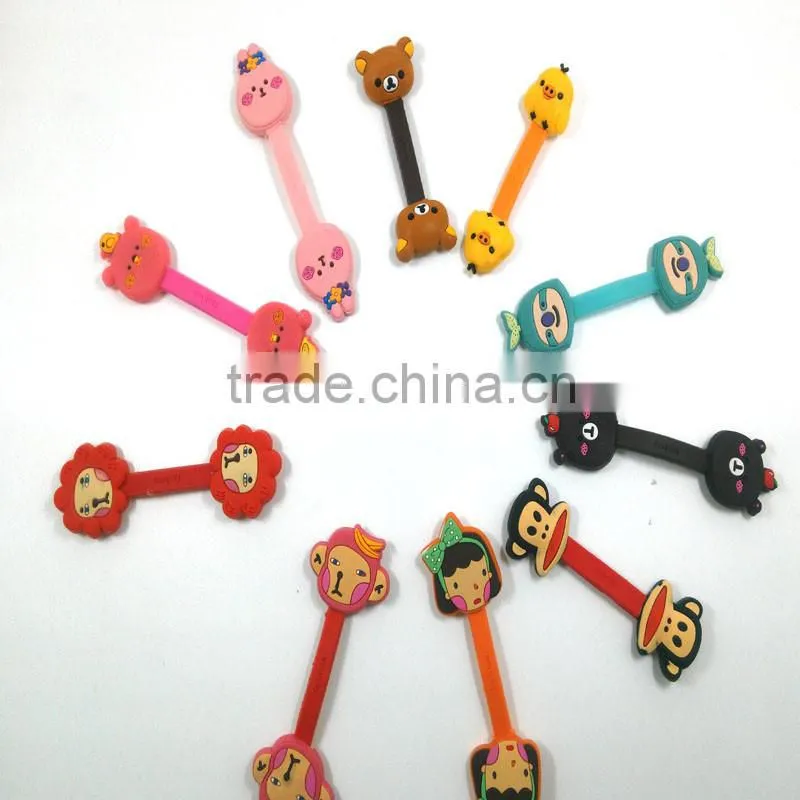 Factory price small MOQ custom made ear phone cable winder