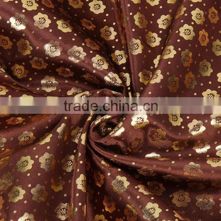 Cheap price wholesale Dyed and Printed 96 polyester 4 spandex fabric pongee waterproof fabric for cloth and curtain