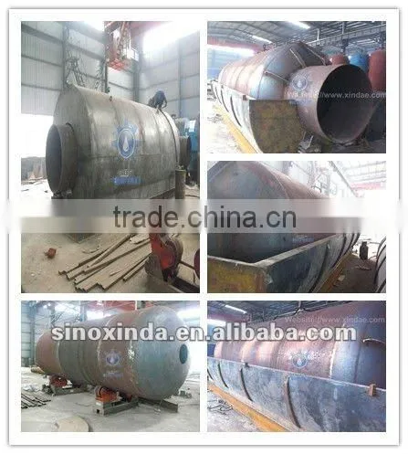Green project! Used rubber/plastic into diesel oil machine