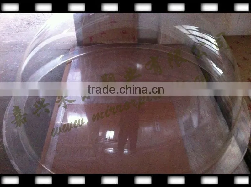 large acryl half ball