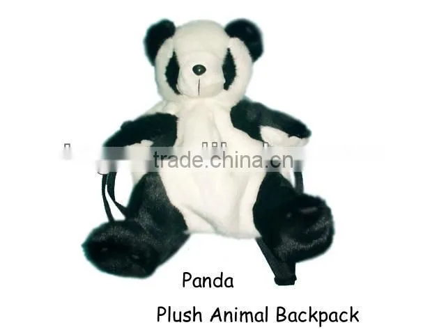 Plush Animal Pig Backpack