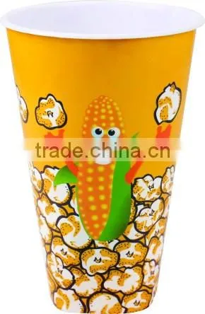 Mini plastic popcorn bucket