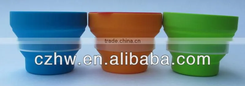 collapsible silicone cup foldable cup