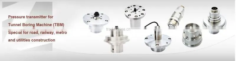 Earth pressure balance shield & tunnel boring machine pressure transmitter
