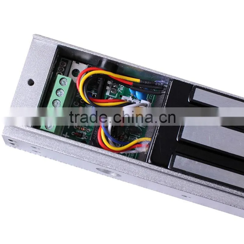 Aluminium Alloy 800Lbs Indicator Electric Magnetic Door Lock