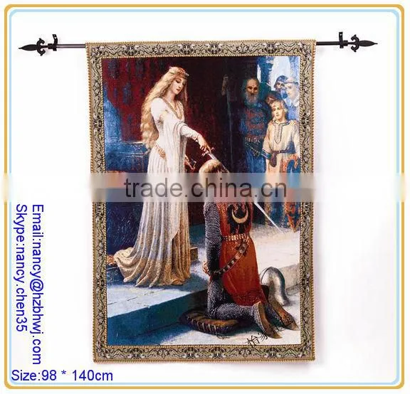 jacquard Wall tapestry rod,tapestry rod for decoration
